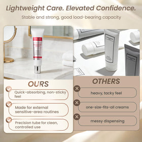 ZZILME inner thighs brightening area for even skin tone.