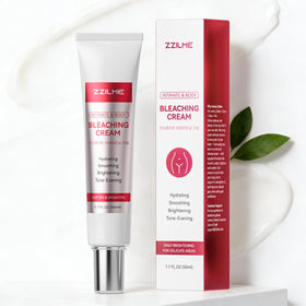 ZZILME Intimate Brightening Cream bottle for convenient daily brightening.