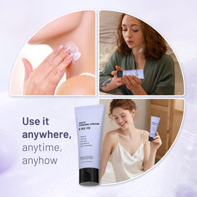 ZZILME lightweight formula image conveys invisible wear under makeup.