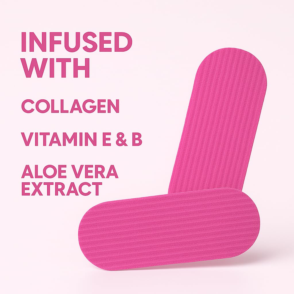 ZZSLEEP frown-line strips offer comfortable night-time fixation for smooth skin.